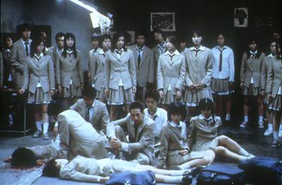Parlons films d'horreurs avec pour commencer, Battle Royale